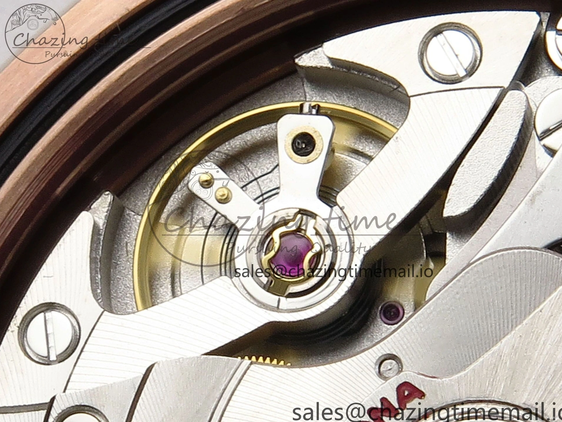 MiroTime 0215 EyeCatching Daytona 126505 QF 1:1 Best Edition Black RG Diamonds Dial on RG Braclet SH4131 V 715